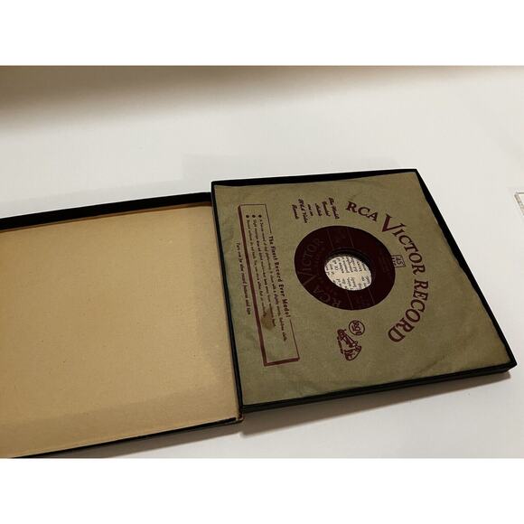 Red Vinyl Set Strauss Waltzes Boston Pops Orchestra Box Set of 4 RCA Victor 1949 - Picture 4 of 16